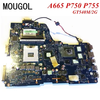 MOUGOL A+ Quality mainboard For Toshiba A665 P750 P755 Laptop motherboard LA-6831P HM65 GT540M/2G 100% Tested
MOUGOL A+ Quality mainboard For Toshiba A665 P750 P755 Laptop motherboard LA-6831P HM65 GT540M/2G 100% Tested