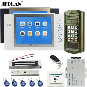 JERUAN 8`` Video DoorPhone Record Doorbell Intercom System kit Waterproof Password HD Mini Camera +180kg Magentic lock + Power
JERUAN 8`` Video DoorPhone Record Doorbell Intercom System kit Waterproof Password HD Mini Camera +180kg Magentic lock + Power
