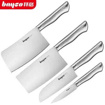 Kitchen Stainless Steel Knife 4PCS Set Household Cooking Tool Chop Bone Cut Meat Vegetable Slicer Paring Peeling Fruit Knife
Kitchen Stainless Steel Knife 4PCS Set Household Cooking Tool Chop Bone Cut Meat Vegetable Slicer Paring Peeling Fruit Knife