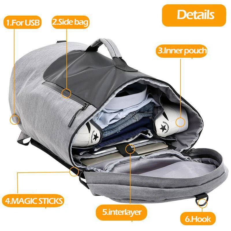 35L Gym Bag Multifunction Men Sports Bags Woman Fitness Bags Laptop Backpacks Hand Travel Storage Bag With Shoes Pocket Traning 35L Gym Bag Multifunction Men Sports Bags Woman Fitness Bags Laptop Backpacks Hand Travel Storage Bag With Shoes Pocket Traning
