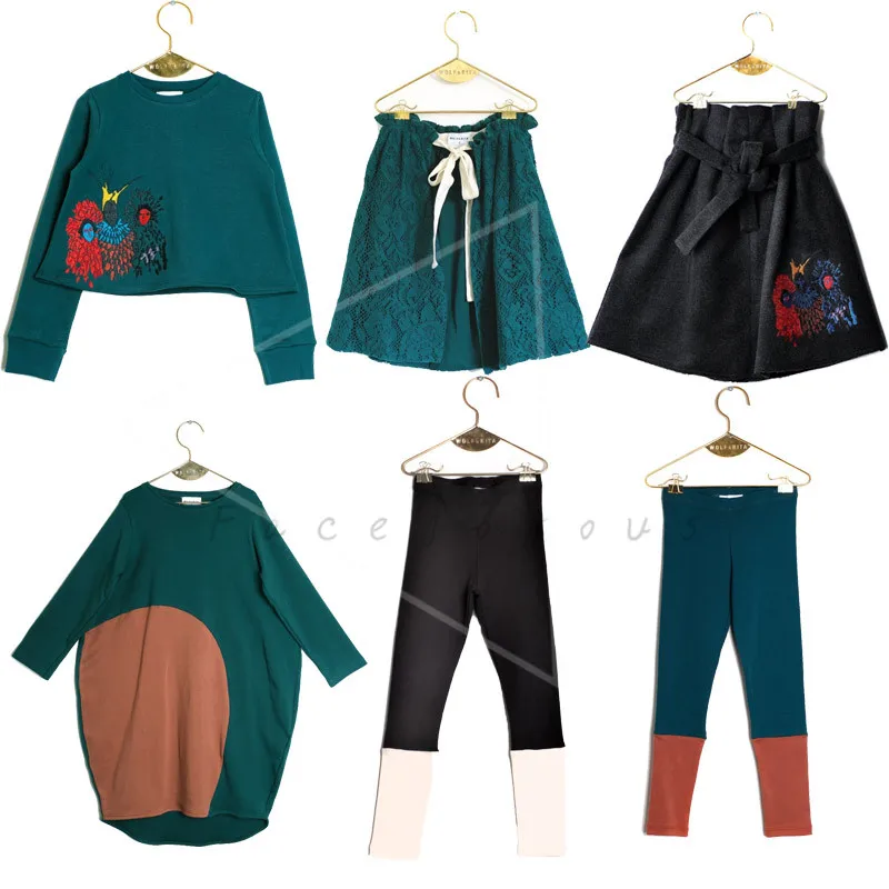 Girls Clothing Set Wolf Rita Brand Kids Long Sleeve Tops Sweatshirt Baby Girl Dresses Lace Skirts Toddler Girls Clothes Leggings
Girls Clothing Set Wolf Rita Brand Kids Long Sleeve Tops Sweatshirt Baby Girl Dresses Lace Skirts Toddler Girls Clothes Leggings