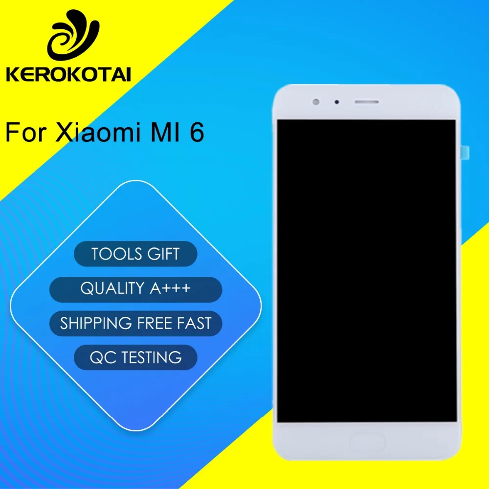 For Xiaomi MI 6 100% Tested Good Quality LCD Display Touch Screen Digitizer Full Assembly MI 6 LCD Assembly
For Xiaomi MI 6 100% Tested Good Quality LCD Display Touch Screen Digitizer Full Assembly MI 6 LCD Assembly