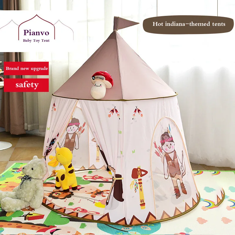Indiana Castle Indoor Game House Princess Toy Children's Baby Toy Tent Castle Villa Foldable Play Tents Toys for Children Tent
Indiana Castle Indoor Game House Princess Toy Children's Baby Toy Tent Castle Villa Foldable Play Tents Toys for Children Tent