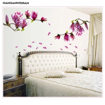 1PCS Purple Orchid Wall Stickers Living Room Bedroom Decoration Removable PVC Decorative stickers Vinyl Wall Stickers 50*70cm
1PCS Purple Orchid Wall Stickers Living Room Bedroom Decoration Removable PVC Decorative stickers Vinyl Wall Stickers 50*70cm