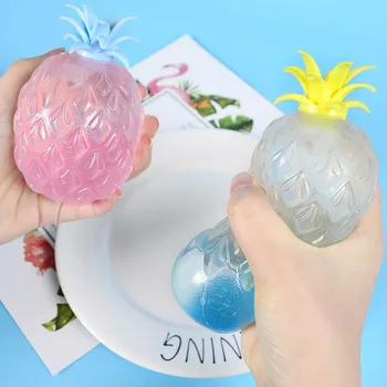 Pineapple Squish Anxiety Stress Relief Ball Vent Spongy Bead Funny Novelty Anti-Stress Squeeze Toy for Child Adult,Color Random
Pineapple Squish Anxiety Stress Relief Ball Vent Spongy Bead Funny Novelty Anti-Stress Squeeze Toy for Child Adult,Color Random