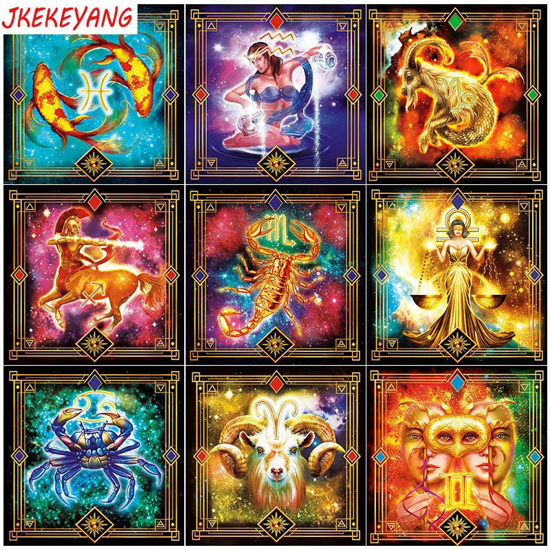 Large Wall Art Pictures 5D Diy diamond painting Zodiac Diamond Mosaic sale Rhinestone Embroidery cross stitch Y3326
Large Wall Art Pictures 5D Diy diamond painting Zodiac Diamond Mosaic sale Rhinestone Embroidery cross stitch Y3326