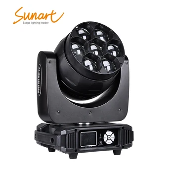 Free shipping 7*40W LED RGBW Bee-eyes beam stage effect light wash spot dmx control lighting for DJ disco moving head
Free shipping 7*40W LED RGBW Bee-eyes beam stage effect light wash spot dmx control lighting for DJ disco moving head
