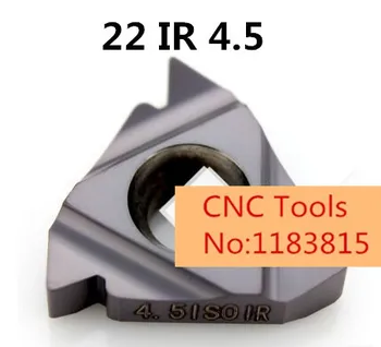 10pcs 22 IR 4.5 ISO Threaded Inserts Indexable Tungsten Carbide Threading Lathe Inserts for Threaded Lathe Holder
10pcs 22 IR 4.5 ISO Threaded Inserts Indexable Tungsten Carbide Threading Lathe Inserts for Threaded Lathe Holder