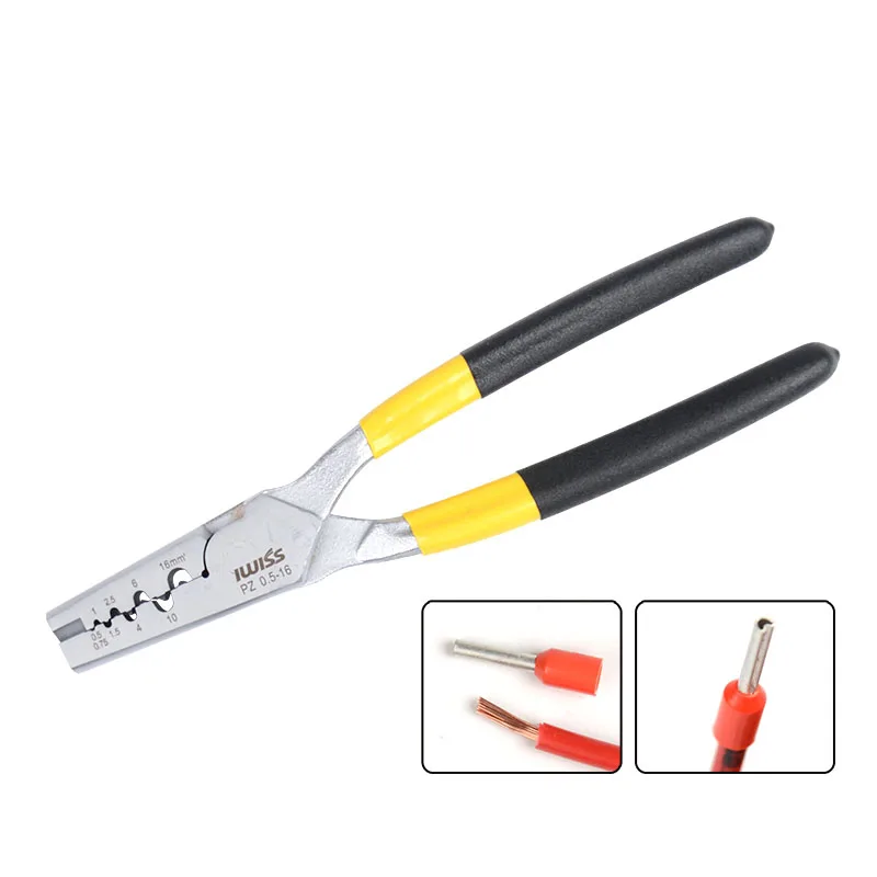 2019 New PZ10-35 German needle crimping tool pliers tube terminal crimping pliers Bushing terminal cold pressing pliers
2019 New PZ10-35 German needle crimping tool pliers tube terminal crimping pliers Bushing terminal cold pressing pliers