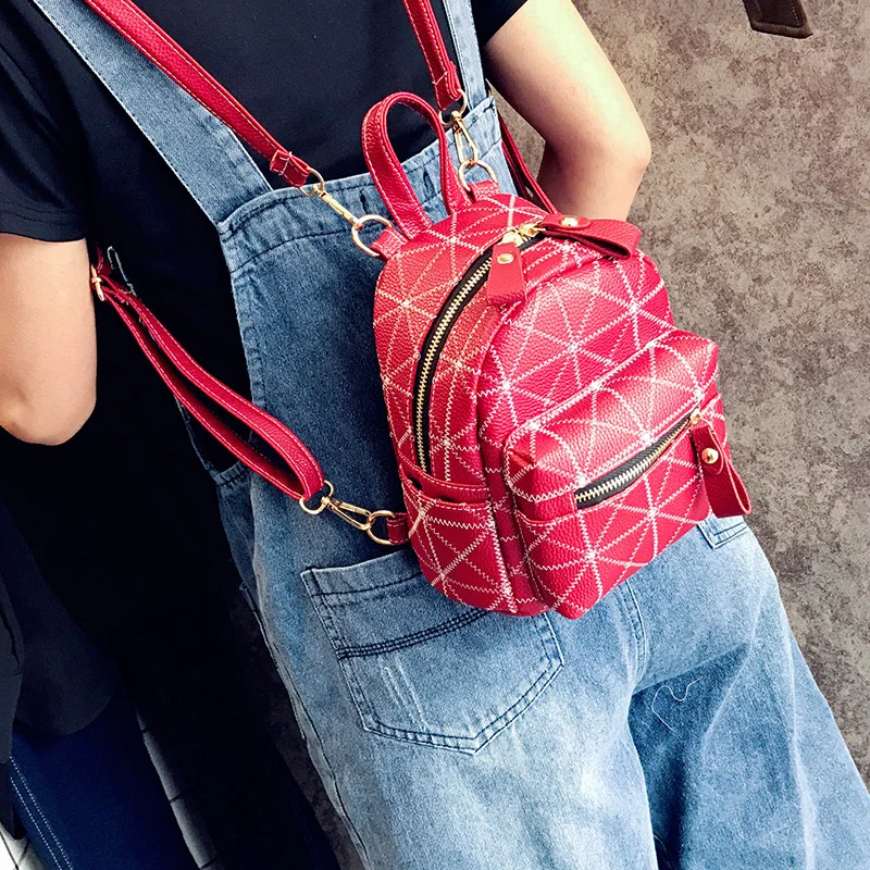 Lingge sewing thread solid color mini shoulder bag 2019 new shoulder bag bag wild small backpack college wind bag W341
Lingge sewing thread solid color mini shoulder bag 2019 new shoulder bag bag wild small backpack college wind bag W341