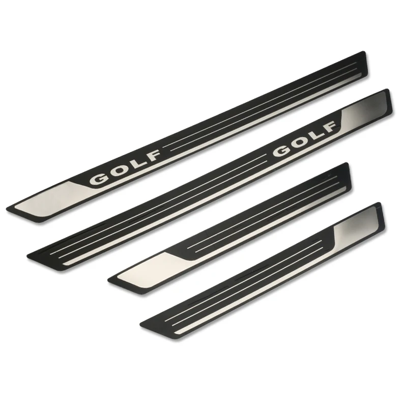 Slim door sill scuff plate Car Accessories for Volkswagen Golf 6 stainless steel 2011 2012 2013 2014 2015
Slim door sill scuff plate Car Accessories for Volkswagen Golf 6 stainless steel 2011 2012 2013 2014 2015
