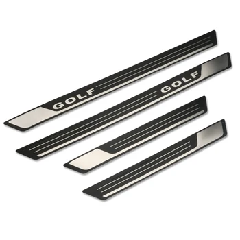 Slim door sill scuff plate Car Accessories for Volkswagen Golf 7 stainless steel 2011 2012 2013 2014 2015
Slim door sill scuff plate Car Accessories for Volkswagen Golf 7 stainless steel 2011 2012 2013 2014 2015