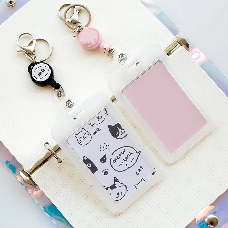 Kawaii Cat Retractable Badge Holder for Work Transparent Id Holder Name Tag Holder Retractable Key Chain
Kawaii Cat Retractable Badge Holder for Work Transparent Id Holder Name Tag Holder Retractable Key Chain