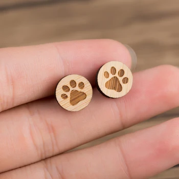 yiustar Animal Footprint Wood Earrings Gril Round Cute Mini Stud Earrings Women Christmas Earring Charms jewelry Gift For Female
yiustar Animal Footprint Wood Earrings Gril Round Cute Mini Stud Earrings Women Christmas Earring Charms jewelry Gift For Female