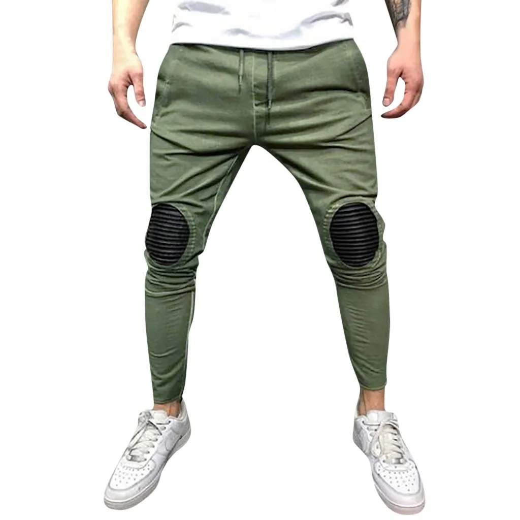 Mens Pants Pantalon Hombre Spring Winter Joggers Solid Patchwork Drawstring Sweatpants Trouser Pants Pantalon Homme Hot Sales
Mens Pants Pantalon Hombre Spring Winter Joggers Solid Patchwork Drawstring Sweatpants Trouser Pants Pantalon Homme Hot Sales