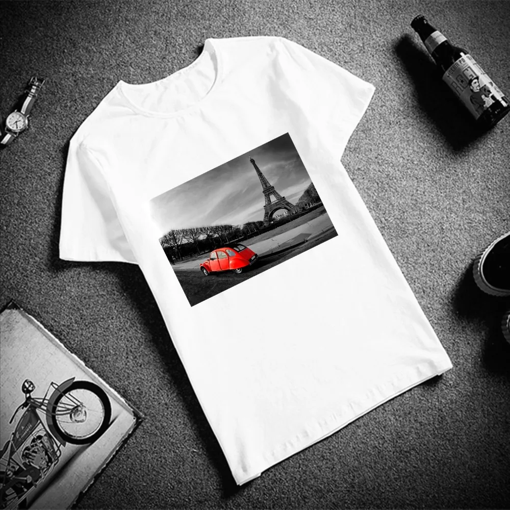 Funny Tshirt Men Paris Black And White Photography Cotton O Neck Tshirt Plus Size Short Sleeve Brand Men T-Shirt Couple Tops
Funny Tshirt Men Paris Black And White Photography Cotton O Neck Tshirt Plus Size Short Sleeve Brand Men T-Shirt Couple Tops