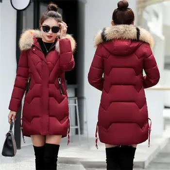 Womens Winter Jackets And Coats 2019 Parkas For Women 6 Colors High Quality Jackets Warm Outwear With Hood Faux Fur Collar
Womens Winter Jackets And Coats 2019 Parkas For Women 6 Colors High Quality Jackets Warm Outwear With Hood Faux Fur Collar