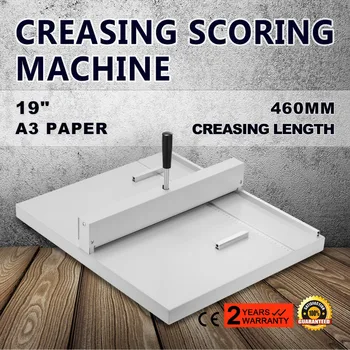 18 Inch Manual Creasing Machine 460mm Manual Scoring Paper Creasing Machine Desktop Paper Card Creaser Scorer
18 Inch Manual Creasing Machine 460mm Manual Scoring Paper Creasing Machine Desktop Paper Card Creaser Scorer