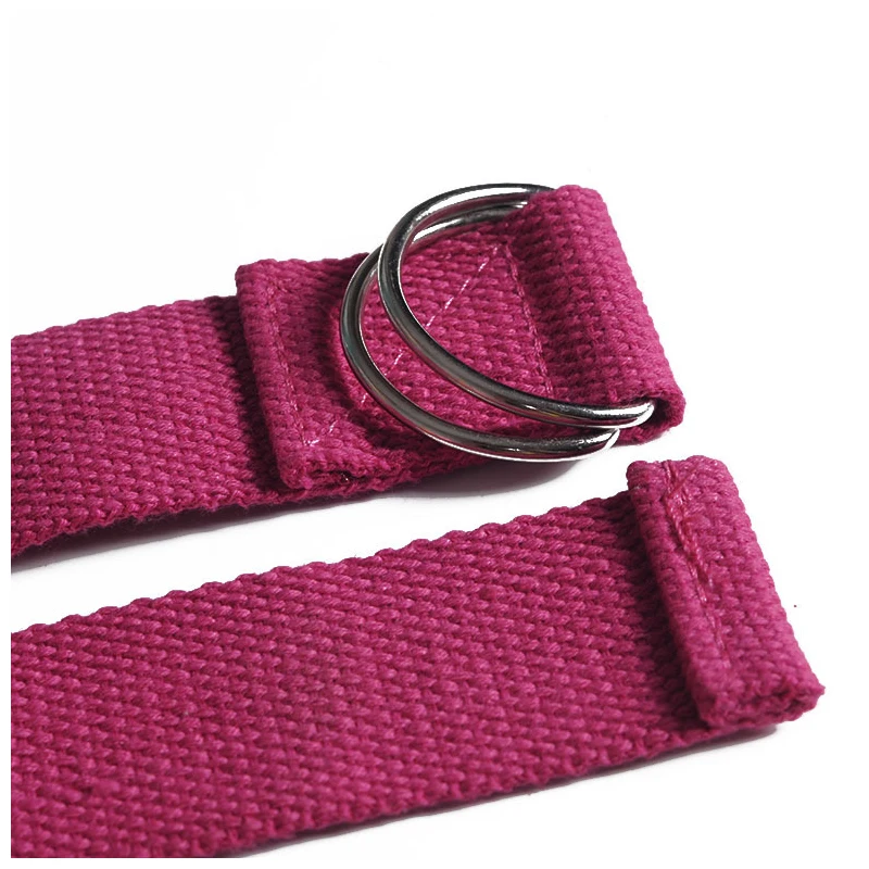 New Sport Yoga Stretch Strap D-Ring Belts Gym Waist Leg Fitness Adjustable Belt New Sport Yoga Stretch Strap D-Ring Belts Gym Waist Leg Fitness Adjustable Belt