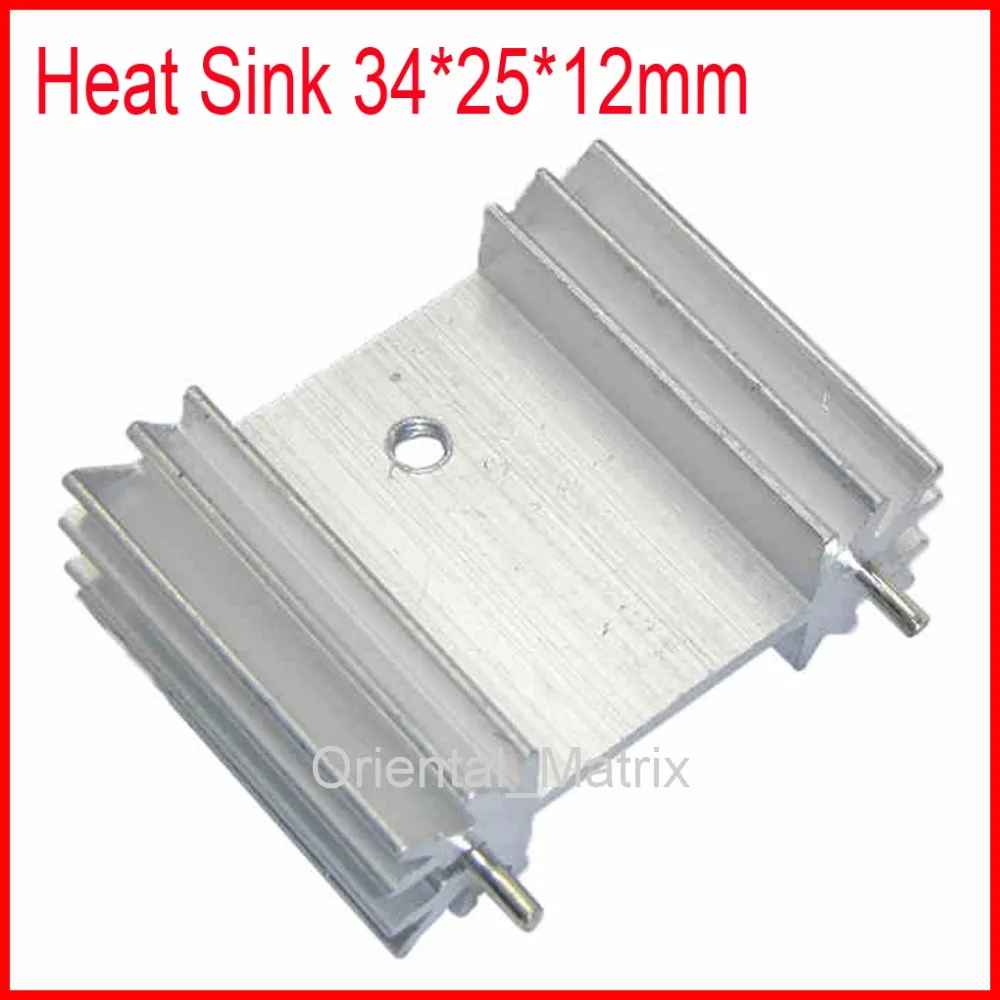 Free Shipping 10pcs HeatSink Heat Sink Radiator 34*25*12mm Small Radiator Lotus radiator - Silver
Free Shipping 10pcs HeatSink Heat Sink Radiator 34*25*12mm Small Radiator Lotus radiator - Silver