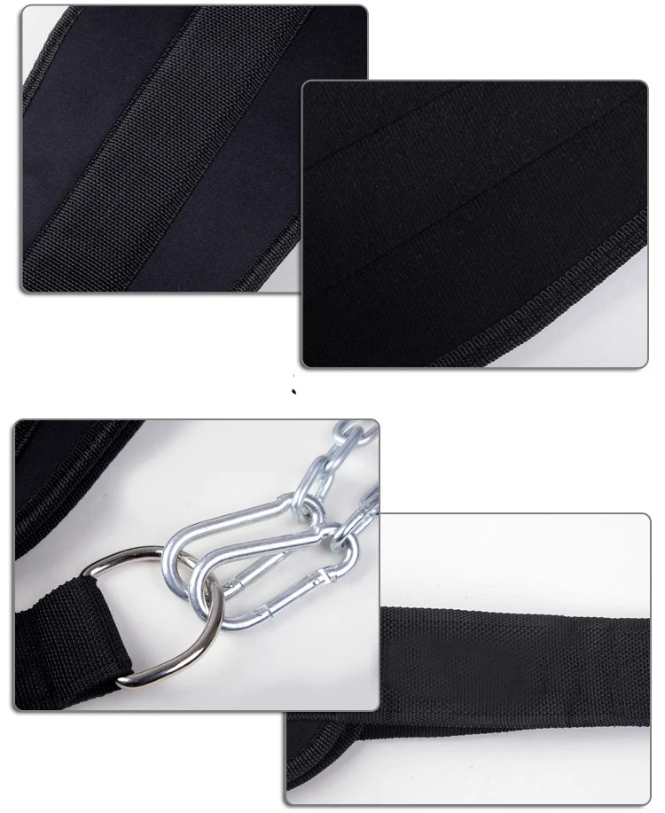 Dip Belt Weight Lifting Waist Strength Trainer Power Building Dipping Chain Pull Up Back Support Belt Dip Belt Weight Lifting Waist Strength Trainer Power Building Dipping Chain Pull Up Back Support Belt