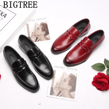 Mens Wedding Loafers Elegant Shoes Men Classic Coiffeur Men Dress Shoes Leather Zapatos Hombre Vestir Formal Chaussure Homme
Mens Wedding Loafers Elegant Shoes Men Classic Coiffeur Men Dress Shoes Leather Zapatos Hombre Vestir Formal Chaussure Homme