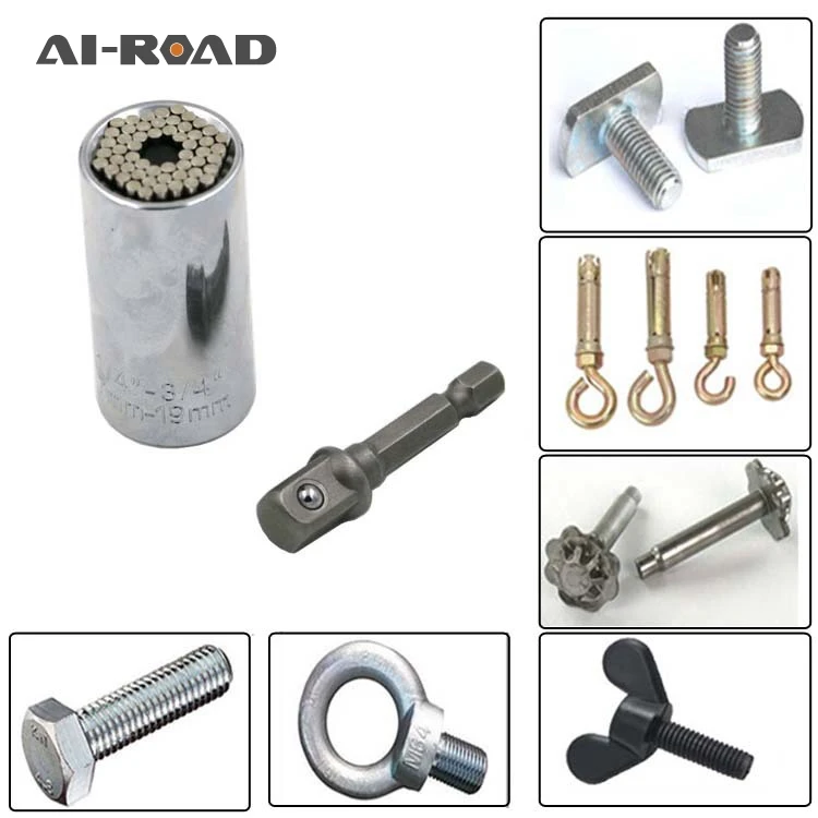 1Set Universal Torque Wrench Head Set Socket Sleeve 7-19mm Power Drill Ratchet Bushing Spanner Key Magic Grip Multi Hand Tools 
1Set Universal Torque Wrench Head Set Socket Sleeve 7-19mm Power Drill Ratchet Bushing Spanner Key Magic Grip Multi Hand Tools