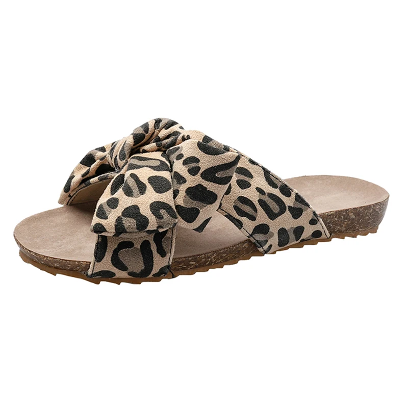 Leopard Beach Slippers for Women Summer Slippers Women Slides Flip Flops Bow Knot Ladies Home Slippers Buty Damskie Plus Size 42
Leopard Beach Slippers for Women Summer Slippers Women Slides Flip Flops Bow Knot Ladies Home Slippers Buty Damskie Plus Size 42