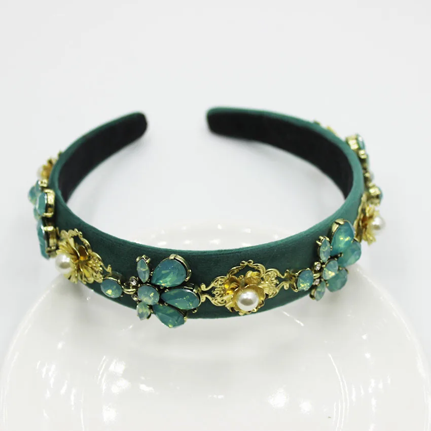 New Baroque Hairband Stylish Flower Pearl Celebrity Fashion Hair Accessories 898
New Baroque Hairband Stylish Flower Pearl Celebrity Fashion Hair Accessories 898