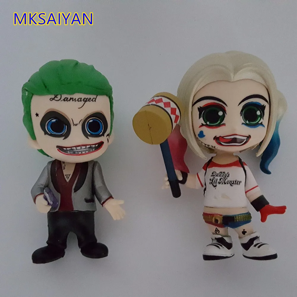 Suicide Squad Anime Joker Harley Quinn Toys Action Figure Toys For Children PVC Doll Figurine Juguetes Collectible Model Gift XM 
Suicide Squad Anime Joker Harley Quinn Toys Action Figure Toys For Children PVC Doll Figurine Juguetes Collectible Model Gift XM