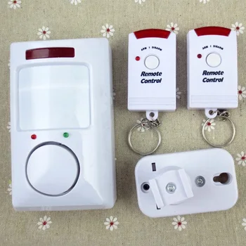 Wireless Alarm system PIR MP Alert Infrared Sensor Anti-theft Motion Detector Alarm Monitor Two remote controller
Wireless Alarm system PIR MP Alert Infrared Sensor Anti-theft Motion Detector Alarm Monitor Two remote controller