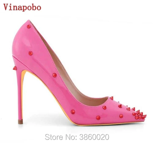 Vinapobo Rose Women Pumps Sexy Punk Spikes High Heels Italian style Ladies Pointed Toe Rivets Stilettos Pumps Slip on Party Shoe
Vinapobo Rose Women Pumps Sexy Punk Spikes High Heels Italian style Ladies Pointed Toe Rivets Stilettos Pumps Slip on Party Shoe