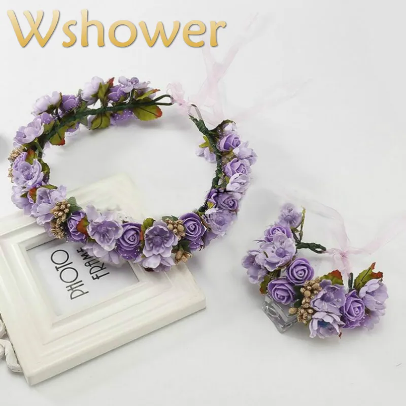 party wedding pretty veil fabric flower wreath fashion bridal silk artificial flowers crown wristband set women girl garland
party wedding pretty veil fabric flower wreath fashion bridal silk artificial flowers crown wristband set women girl garland