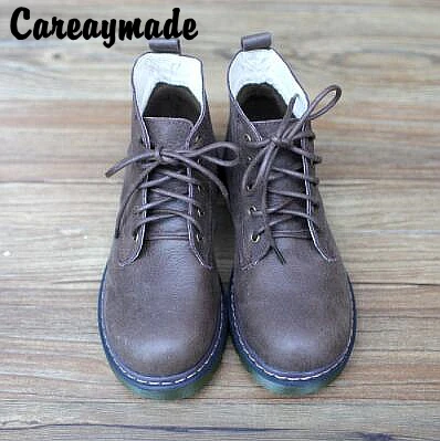 Careaymade-2019 autumn and winter Genuine leather ankle boots Martin all-match art RETRO fashionista British Style Flat Boots
Careaymade-2019 autumn and winter Genuine leather ankle boots Martin all-match art RETRO fashionista British Style Flat Boots