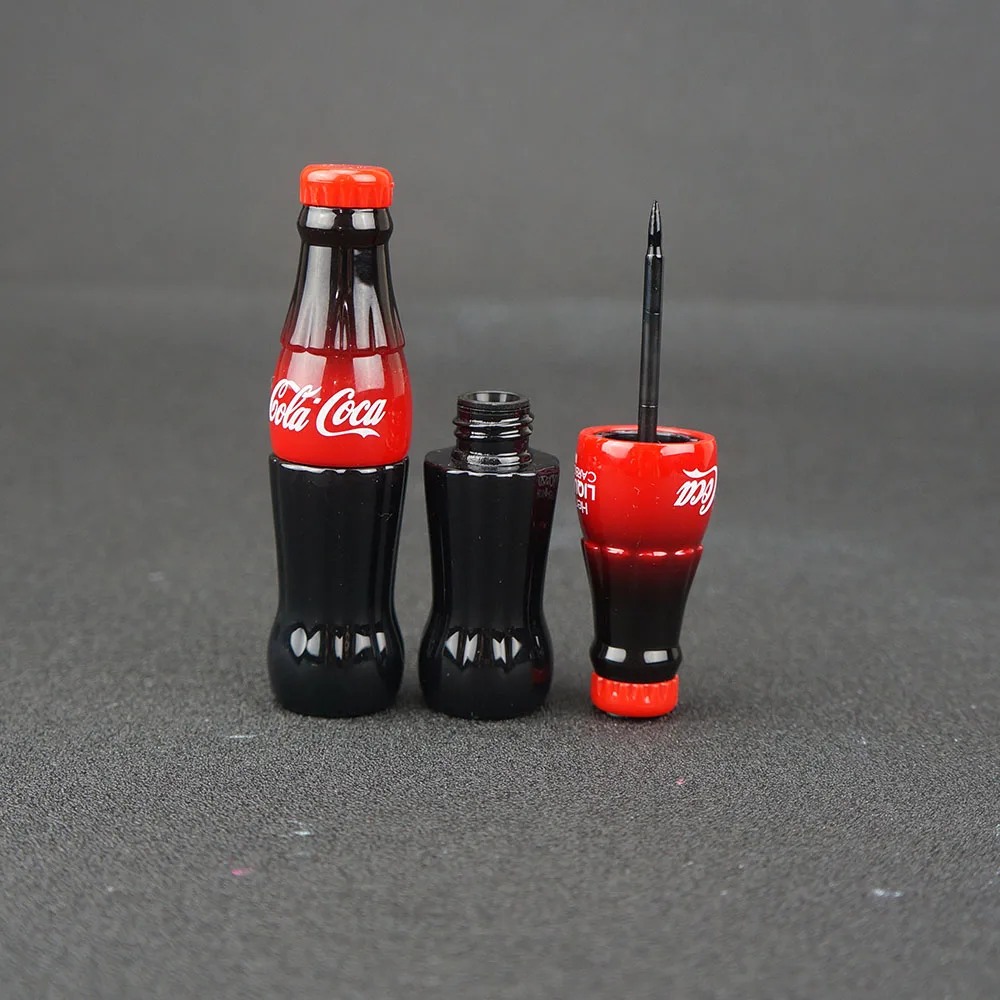 New Fashion Cosmetic Cola Style Waterproof Eyeliner Liquid Type Makeup Eye Liner Long Last Black Eyeliner
New Fashion Cosmetic Cola Style Waterproof Eyeliner Liquid Type Makeup Eye Liner Long Last Black Eyeliner
