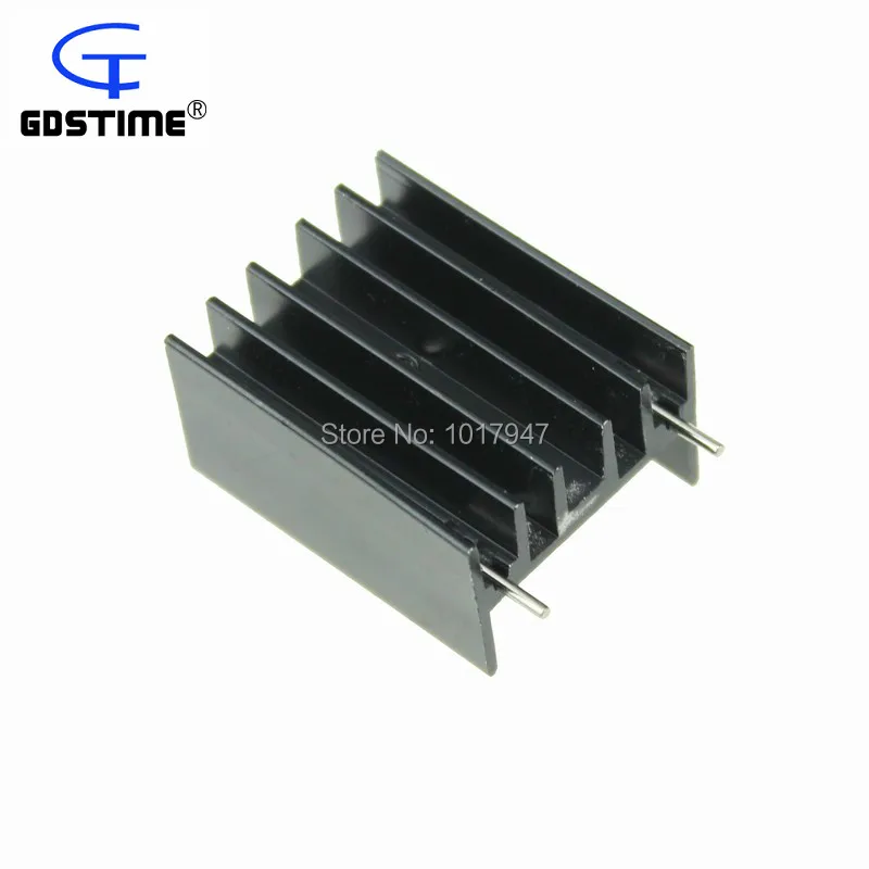 500 pcs LOT TO220 Transistor Cooling Aluminium Heat Sink Thyristor Diode Cooler Pins 30x23x16mm
500 pcs LOT TO220 Transistor Cooling Aluminium Heat Sink Thyristor Diode Cooler Pins 30x23x16mm