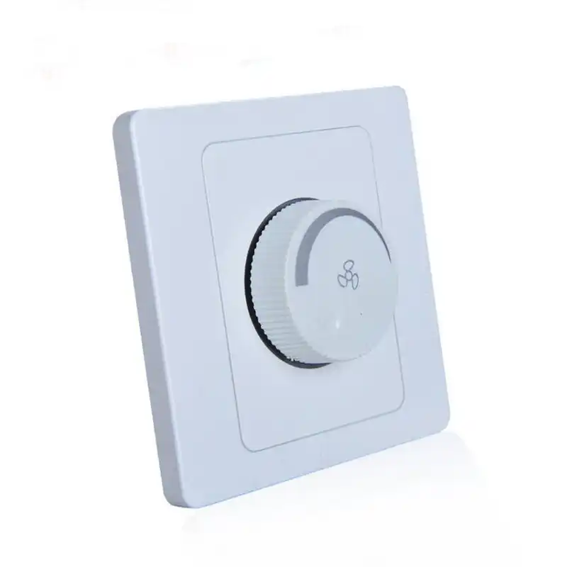 Anti Flame Dimmer Light Switch Pc Material White Wall Mounted For