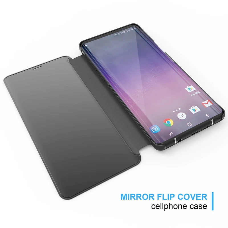 Smart Mirror Flip Cover for Samsung Galaxy S10 Lite S8 S9+plus Leather Phone Case for Galaxy S6 7 Smart Mirror Flip Cover for Samsung Galaxy S10 Lite S8 S9+plus Leather Phone Case for Galaxy S6 12