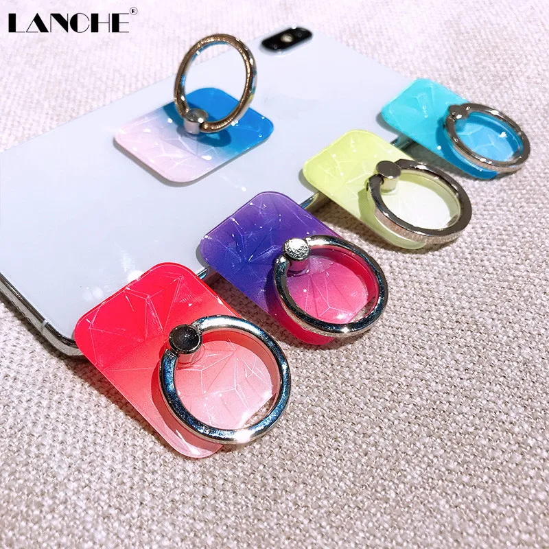 LANCHE Gradient Diamond Pattern Phone Ring Holder Stand For iPhone Xiaomi Desktop Stand Universal Mobile Phone Lazy Bracket
LANCHE Gradient Diamond Pattern Phone Ring Holder Stand For iPhone Xiaomi Desktop Stand Universal Mobile Phone Lazy Bracket