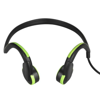 Bone Conduction Headsets Wired Earphone Outdoor Sports Headphones Noise Reduction with Mic Black with Green for Phones PC
Bone Conduction Headsets Wired Earphone Outdoor Sports Headphones Noise Reduction with Mic Black with Green for Phones PC