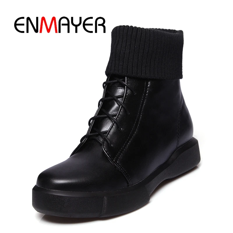 ENMAYER Hot Sale Fashion Styles Winter Top Motorcycle Boots Marten Shoes Women Ankle Boots Plus Size34-43 ZYL113
ENMAYER Hot Sale Fashion Styles Winter Top Motorcycle Boots Marten Shoes Women Ankle Boots Plus Size34-43 ZYL113