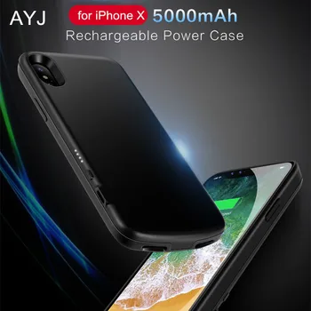 AYJ 3000m & 5000mAh Capacity Full Protective Rechargeable Backup Battery cover for iPhone X Gold Black Red Color Available
AYJ 3000m & 5000mAh Capacity Full Protective Rechargeable Backup Battery cover for iPhone X Gold Black Red Color Available