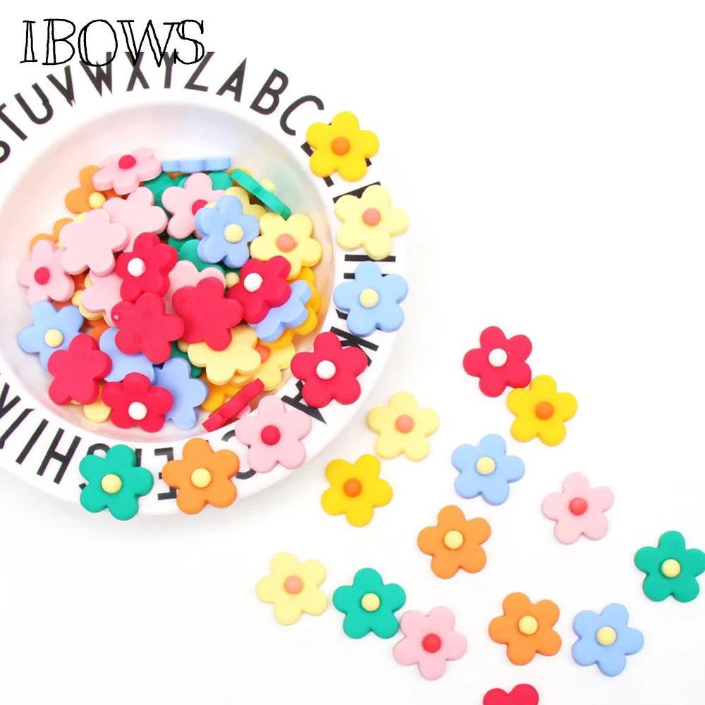 IBOWS 25mm Flat Back Resin Korean Fashionable Flowers for DIY Jewelry Necklace Hair Clips Accessories Resin Cabochons Decoration
IBOWS 25mm Flat Back Resin Korean Fashionable Flowers for DIY Jewelry Necklace Hair Clips Accessories Resin Cabochons Decoration