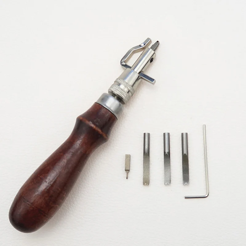 New 1 Set 7 in 1 Pro Leathercraft Adjustable Stitching and Groover Crease Leather Tool DIY Convenient
New 1 Set 7 in 1 Pro Leathercraft Adjustable Stitching and Groover Crease Leather Tool DIY Convenient