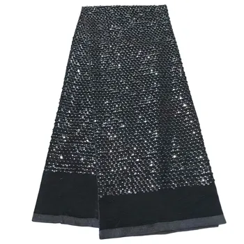 2018 high quality Nigerian sequins lace fabric,African tulle sequence lace fabric for dress 5yards/lot HJ1565-1
2018 high quality Nigerian sequins lace fabric,African tulle sequence lace fabric for dress 5yards/lot HJ1565-1