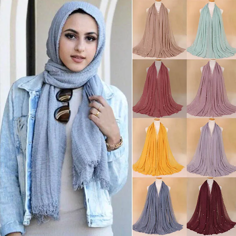 Fashion Bubble Plain Scarf/Cotton Scarf Fringes Women Fold Shawls Soft Solid Color Long Scarves Muslim Women Hijab Shawls
Fashion Bubble Plain Scarf/Cotton Scarf Fringes Women Fold Shawls Soft Solid Color Long Scarves Muslim Women Hijab Shawls