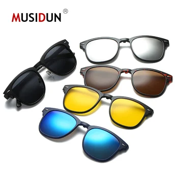 fashion Man Eyeglasses Frames 5 Clip On Women TR90 Polarized Sunglasses Magnetic Glasses Male Driving Spectacle Optical Q016
fashion Man Eyeglasses Frames 5 Clip On Women TR90 Polarized Sunglasses Magnetic Glasses Male Driving Spectacle Optical Q016