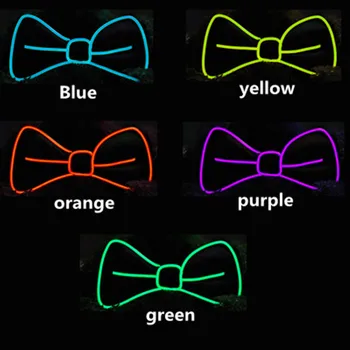 Green New Style 5 Colors Choice Flashing Light Up LED Bow Tie glowing EL wire BowTie For club cosplay,Evening Party Decoration
Green New Style 5 Colors Choice Flashing Light Up LED Bow Tie glowing EL wire BowTie For club cosplay,Evening Party Decoration