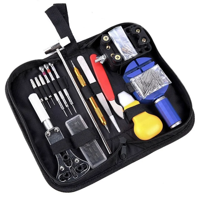 147Pcs/Set Watch Spring Bar Remove Metal Hammer Link Gereedschap Watchmaker Case Opene Sets Repair Table Tools Storage Practical
147Pcs/Set Watch Spring Bar Remove Metal Hammer Link Gereedschap Watchmaker Case Opene Sets Repair Table Tools Storage Practical