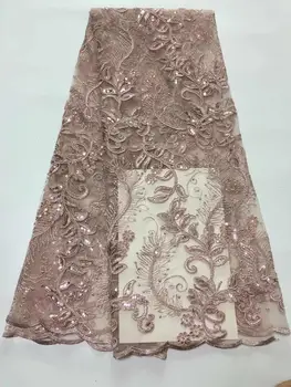 Pink Sequined Net Lace African Sequins Lace Fabric For Indian Women Party Evening Dress Material French Guipure Mesh Laces
Pink Sequined Net Lace African Sequins Lace Fabric For Indian Women Party Evening Dress Material French Guipure Mesh Laces
